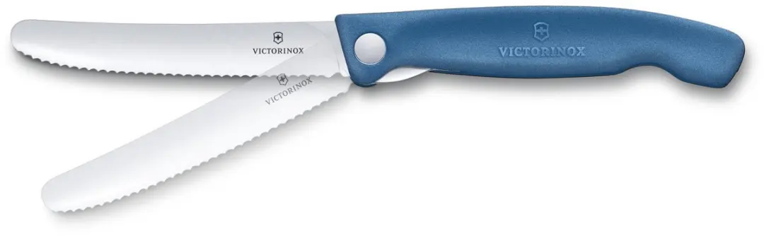Victorinox Swiss Classic Tomatenmes inklapbaar 11cm - Blauw