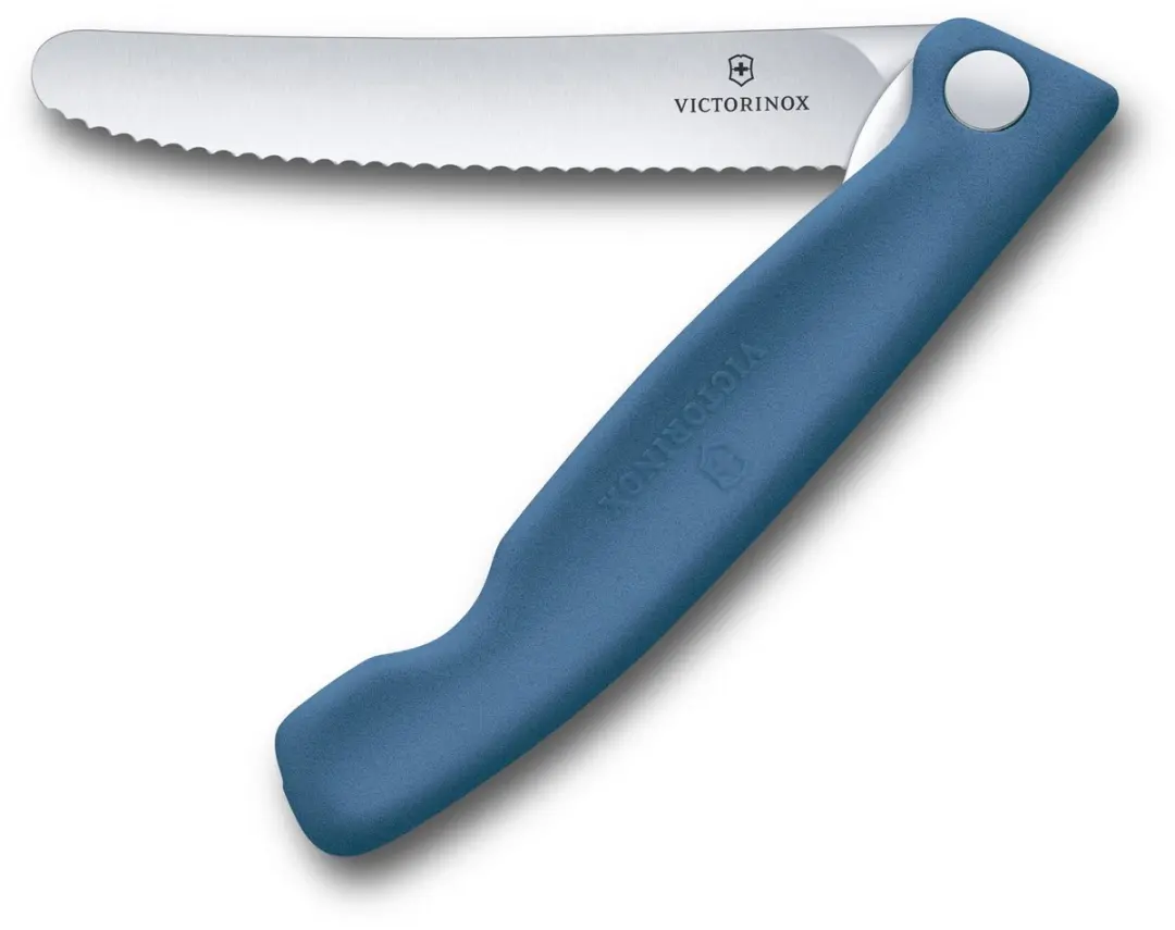 Victorinox Swiss Classic Tomatenmes inklapbaar 11cm - Blauw