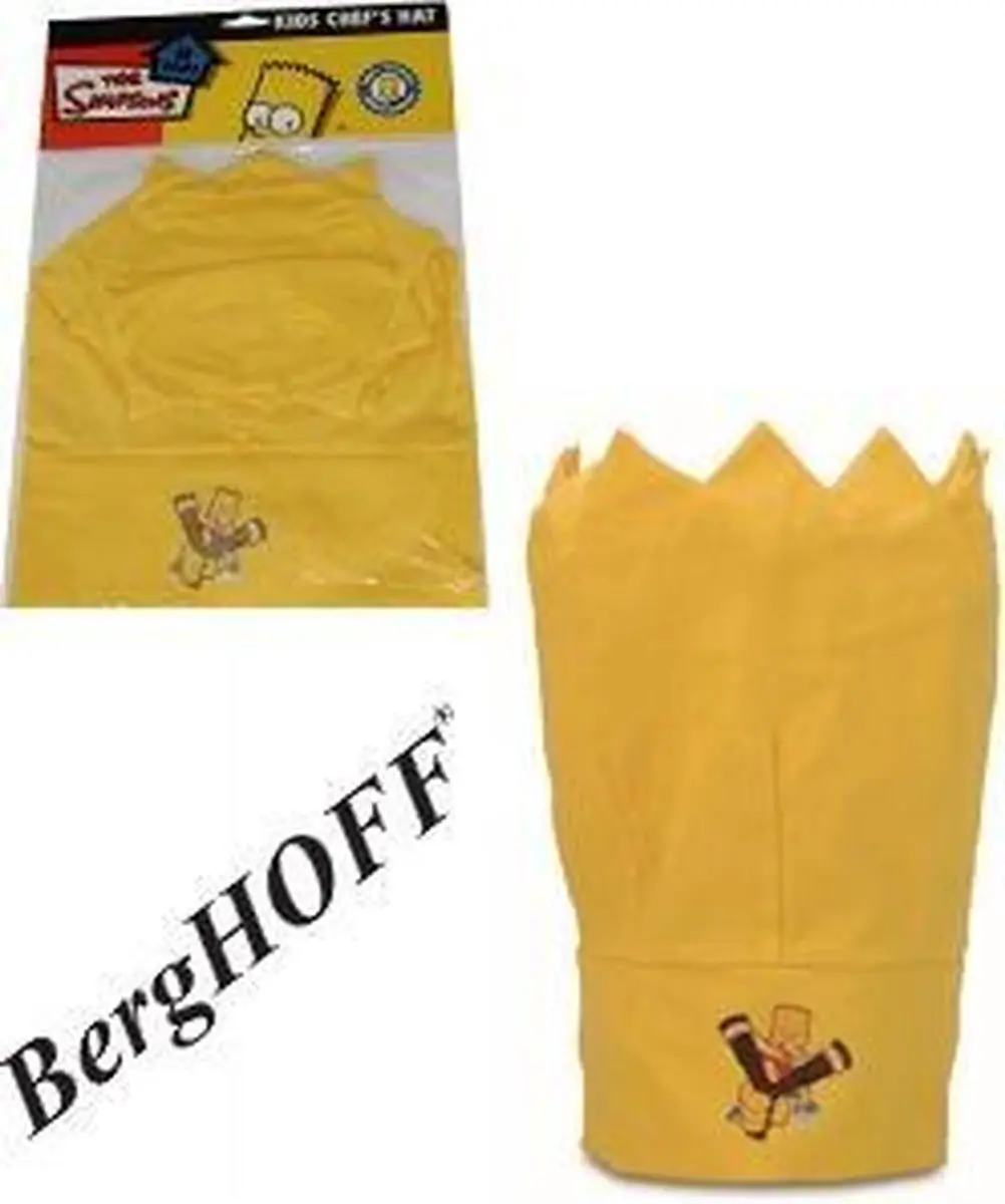 BergHOFF The Simpsons Kinder Koksmuts - Geel