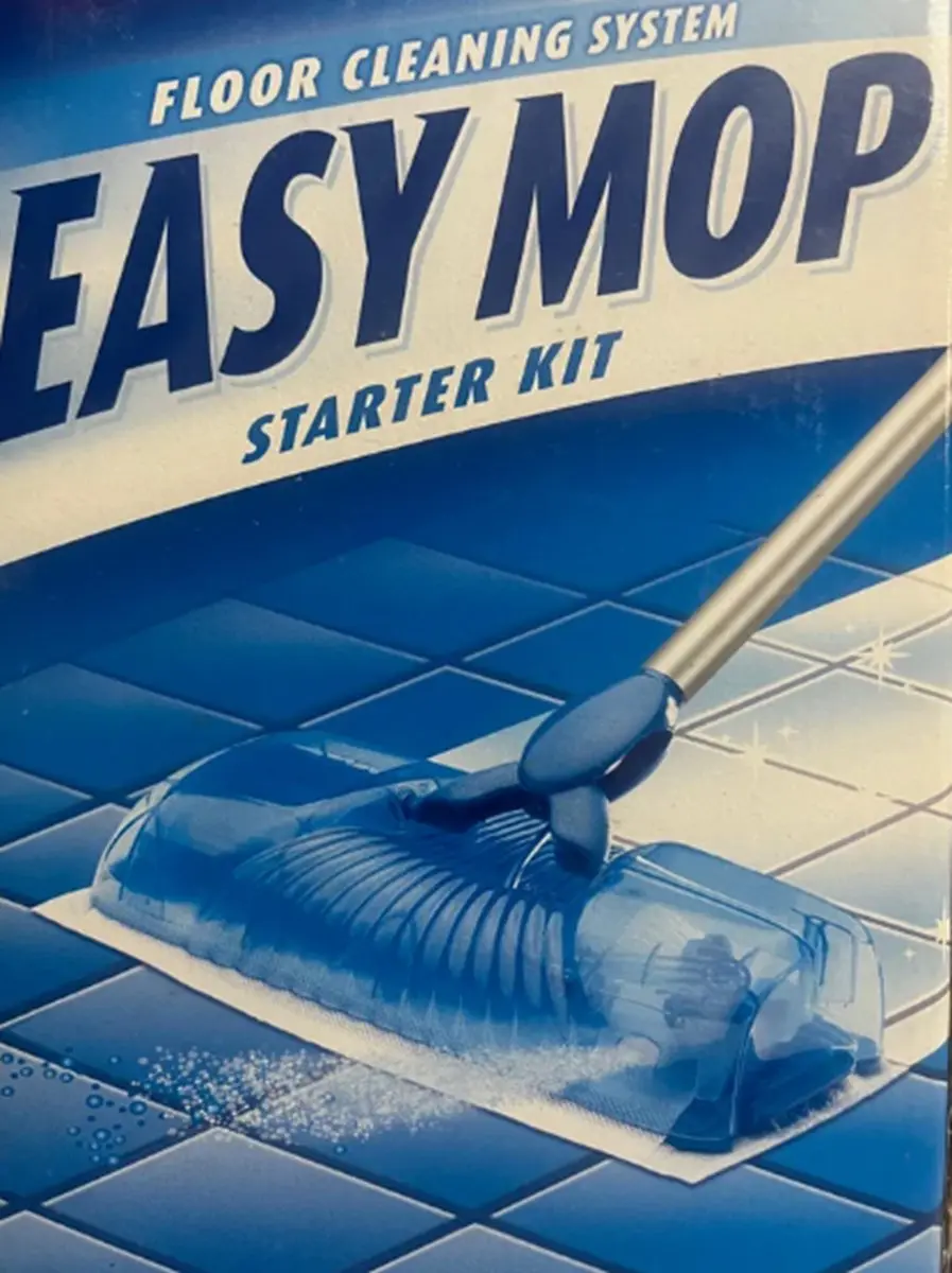 Glassex Easy Mop Starterkit - 6 Dweilstukken Blauw