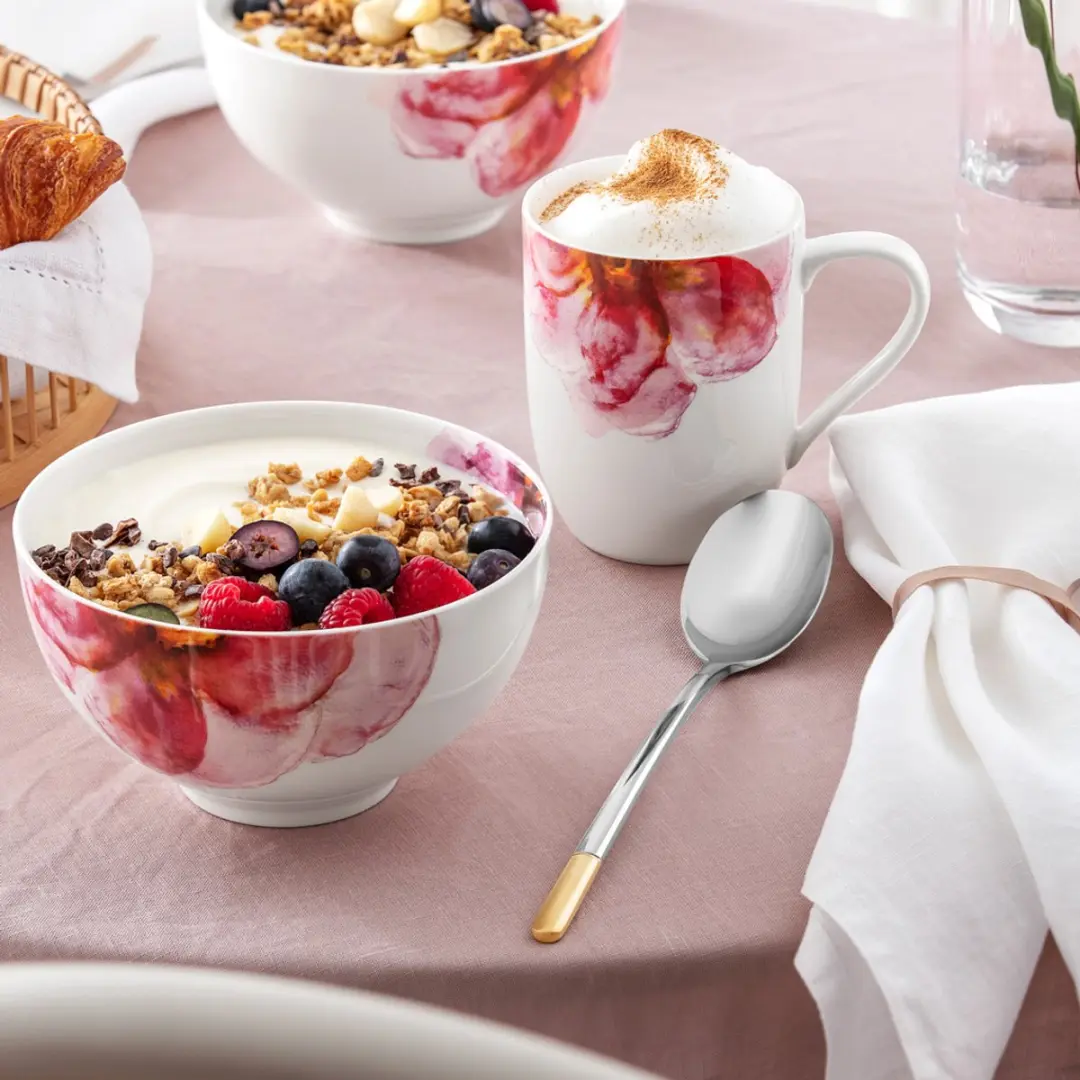 Villeroy & Boch Ella Tafelmessen - 6 Stuks - Zilver-Goud