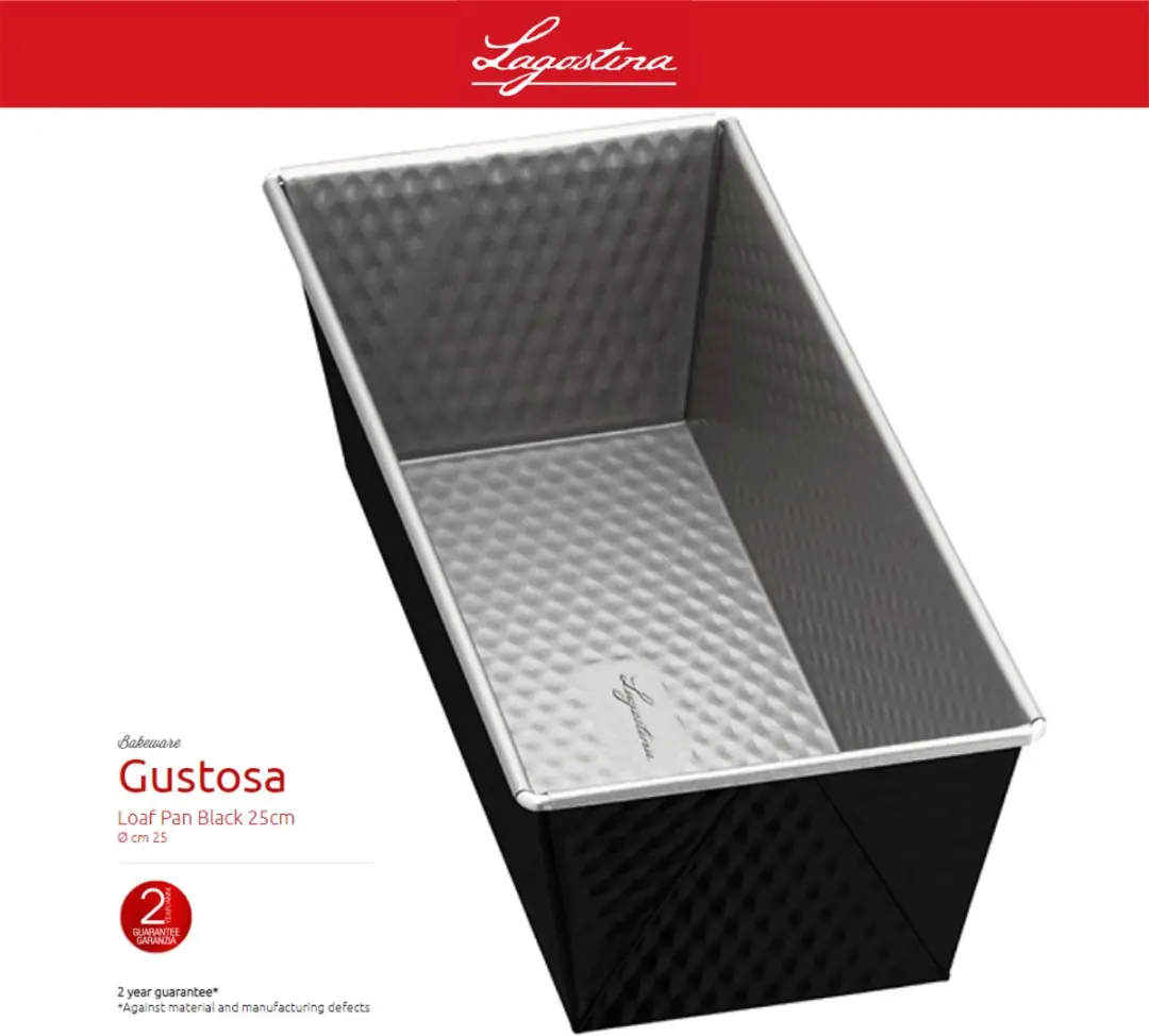 Lagostina Gustosa Broodvorm - Ø25cm Zwart