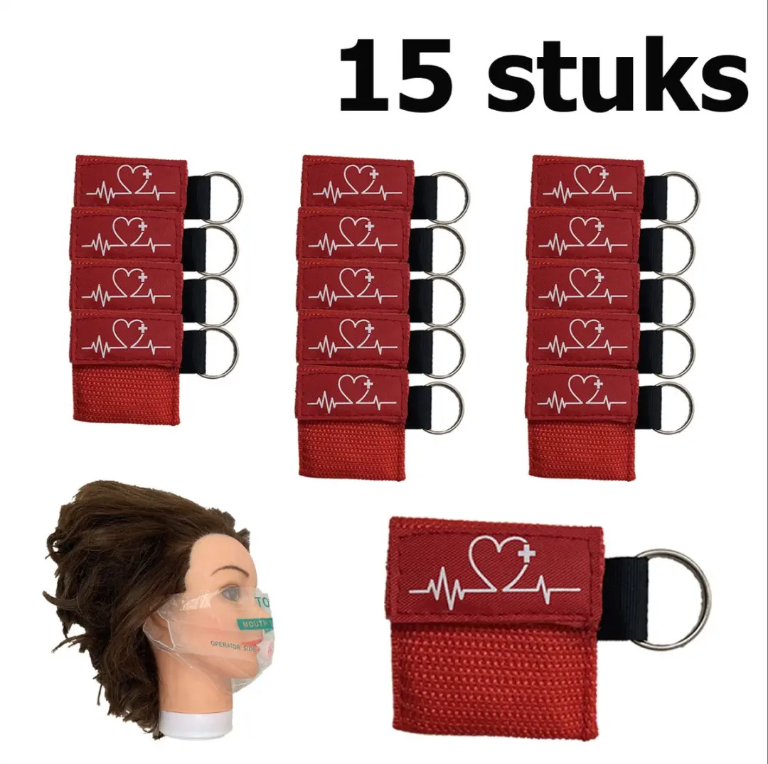 Kiss of Life Reanimatiemasker Sleutelhanger