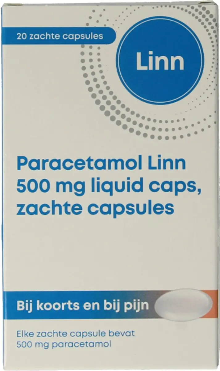 Linn Paracetamol 500mg Capsules - 20 Stuks - afbeelding 6 van 6