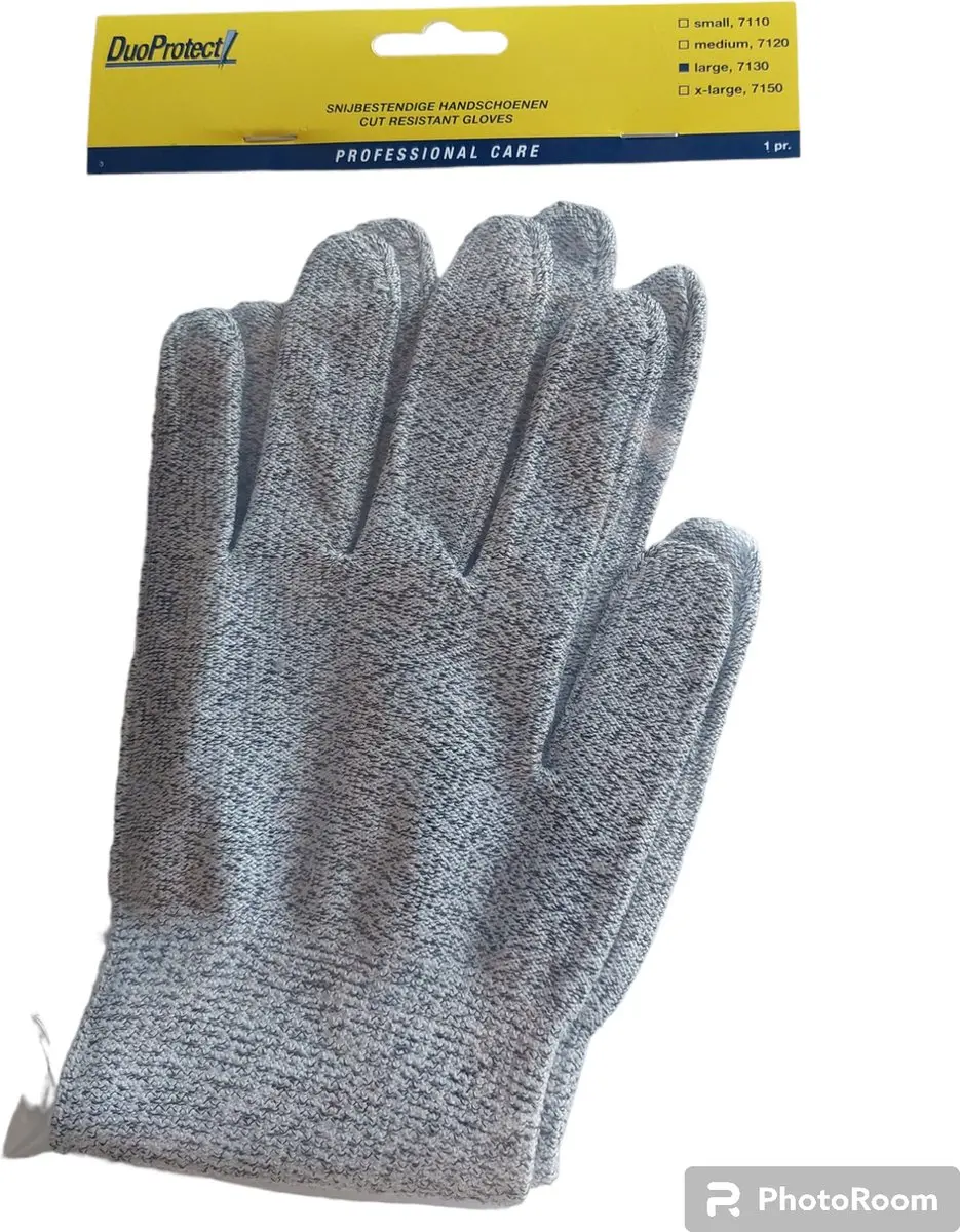 Duoprotect Snijbestendige Handschoen L