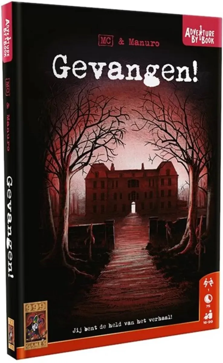 999 Games Adventure by Book Gevangen! Breinbreker - 999-ABB03