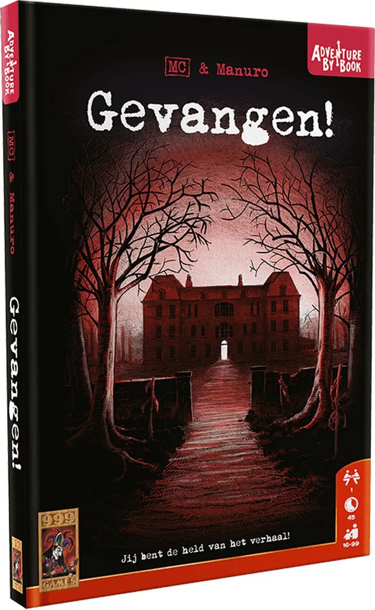 999 Games Adventure by Book Gevangen! Breinbreker - 999-ABB03