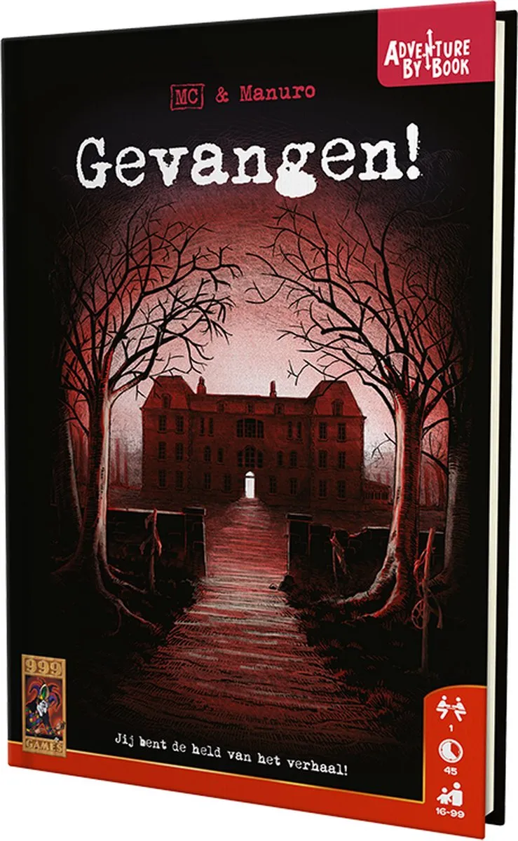999 Games Adventure by Book Gevangen! Breinbreker - 999-ABB03