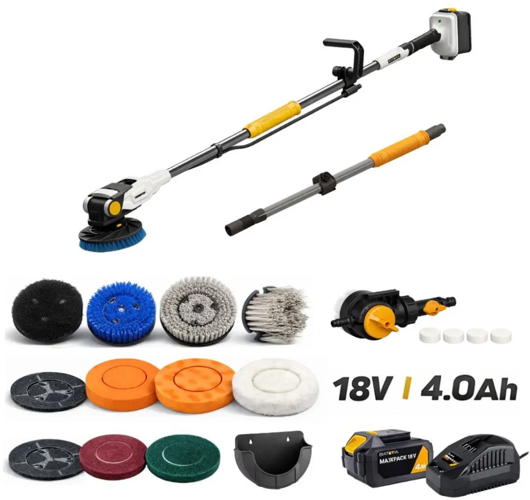 Batavia 18V Twin Brush Set 7064170 - Grijs