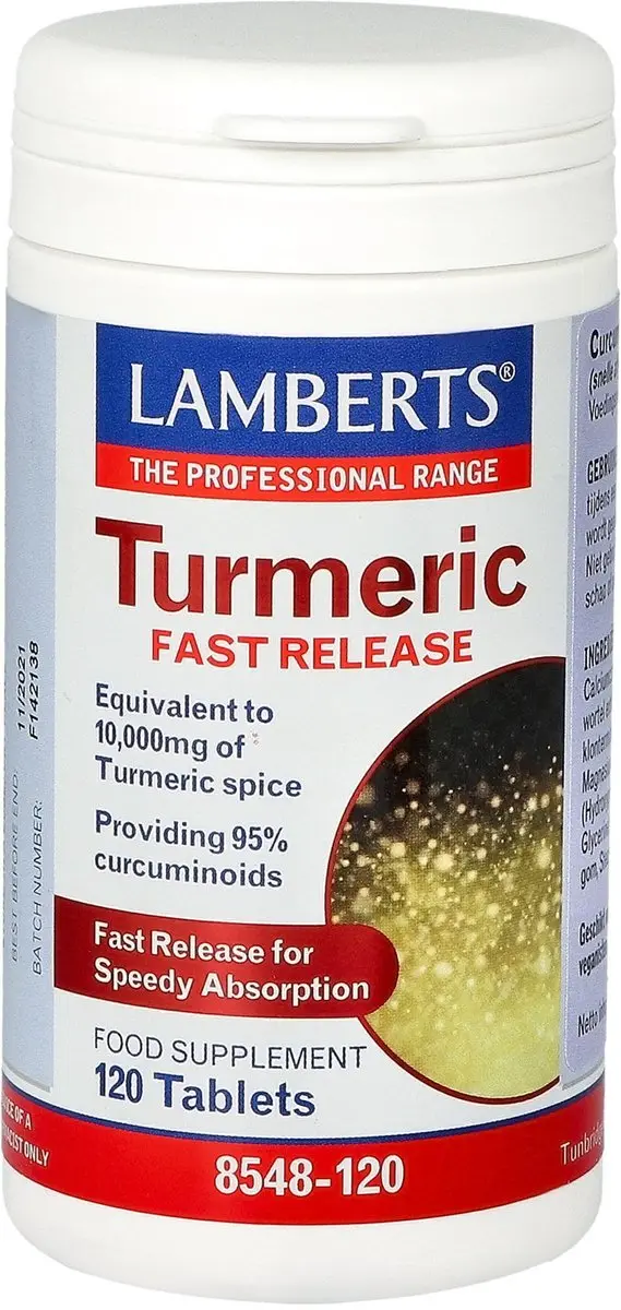 Lamberts Curcuma Fast Release 120 Tabletten