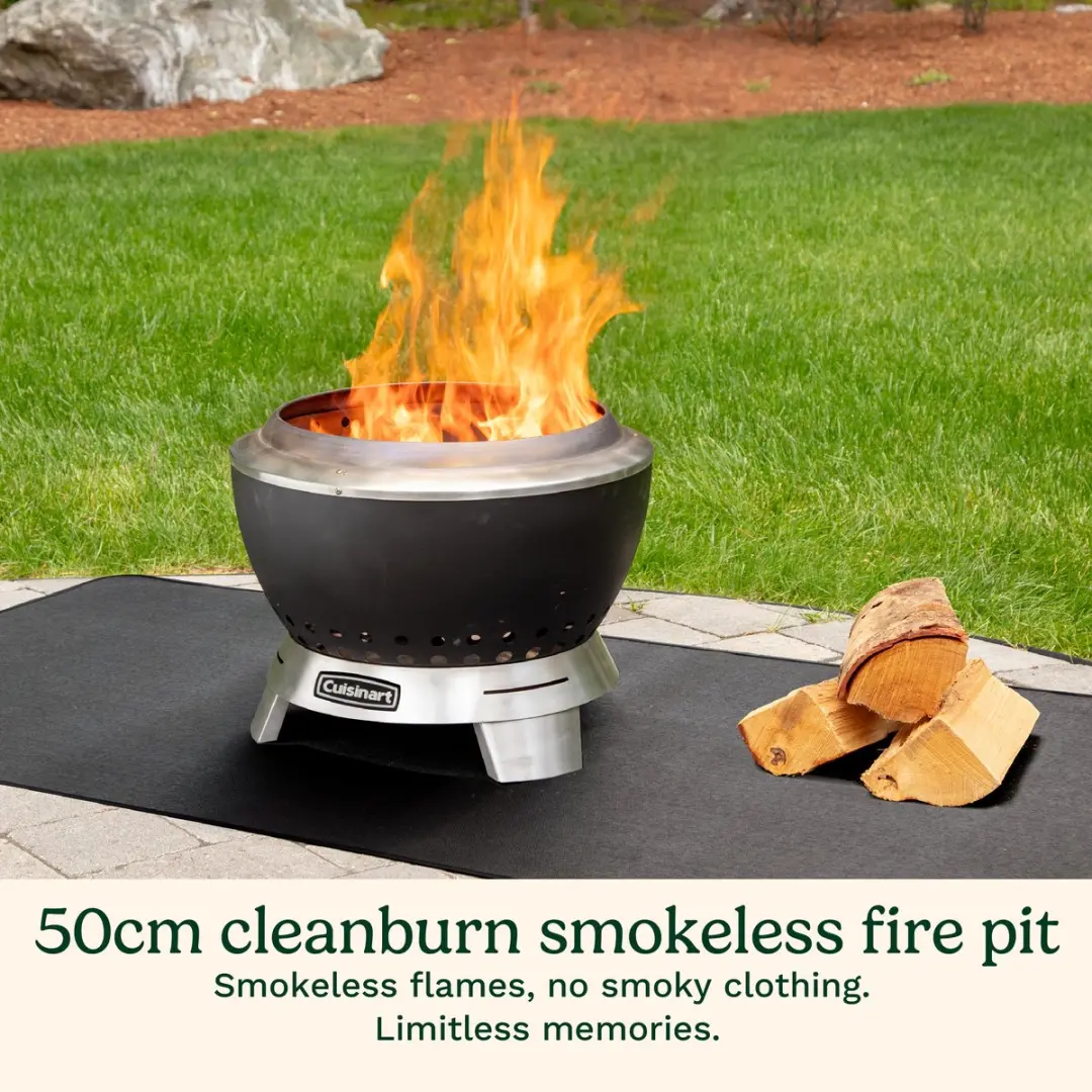 Cuisinart Cleanburn Vuurkorf 50cm - Zwart