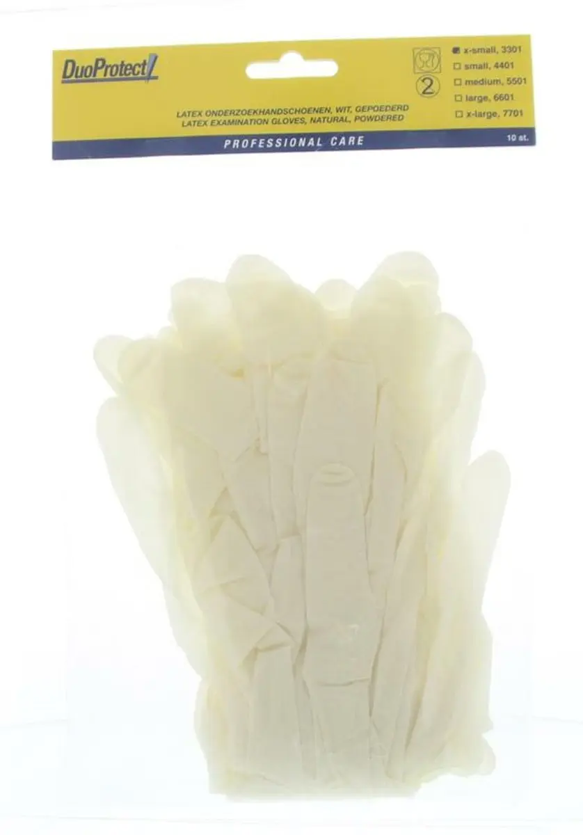 Duoprotect Handschoenen Latex 68253301