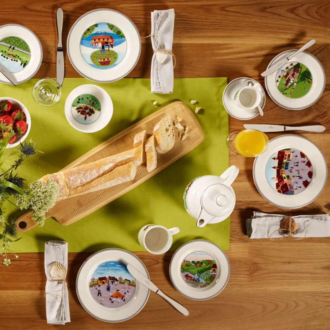 Villeroy & Boch Feldarbeit Design Naif Brotteller Ø17cm