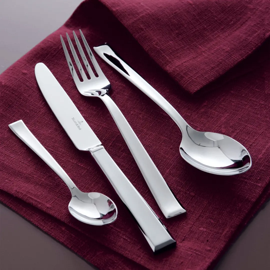 Villeroy & Boch Victor Tafellepel Set - 6 Stuks - Zilver - afbeelding 3 van 3