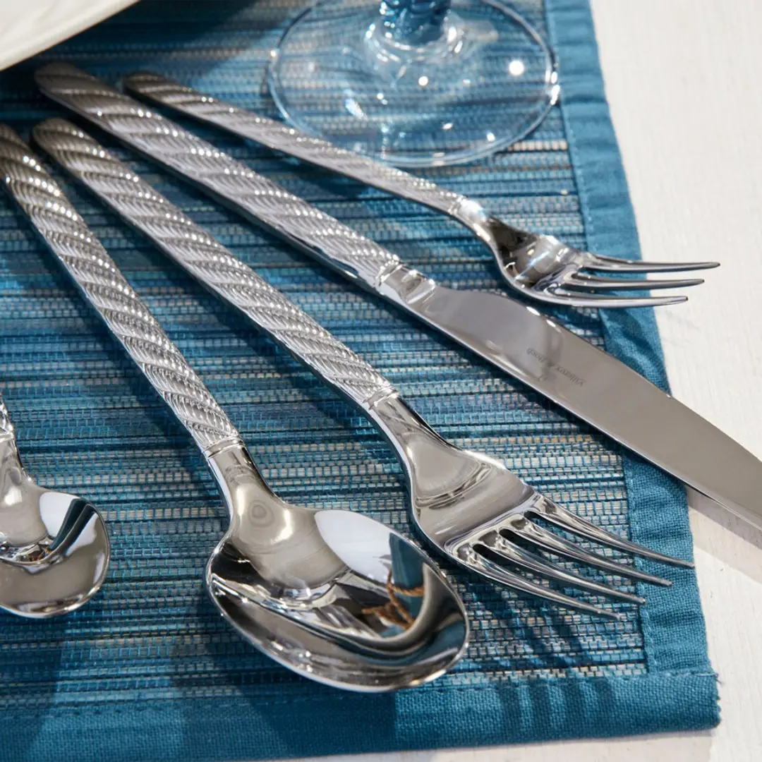 Villeroy & Boch Montauk Tafelgabel 210mm - 6 Stuks - Zilver - afbeelding 3 van 4
