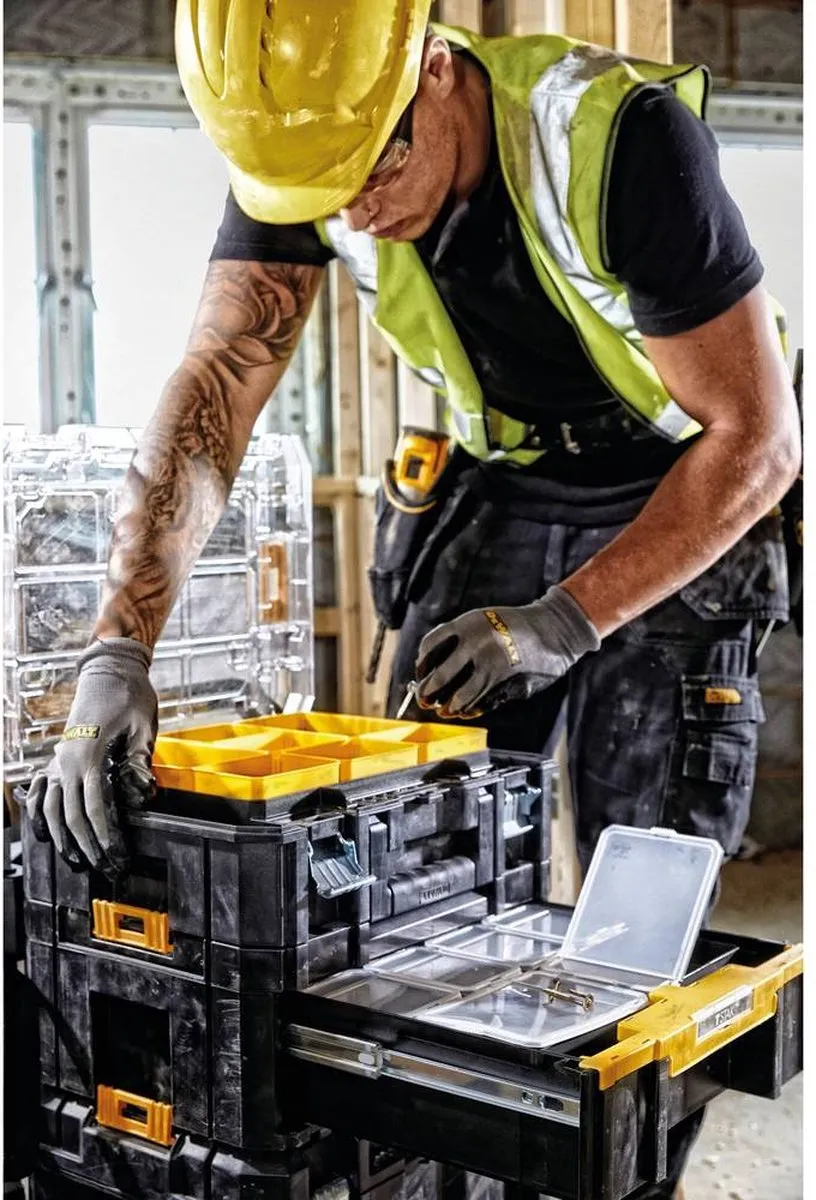 DeWalt TSTAK III DWST1-70705 Gereedschapskoffer - Zwart/Geel - afbeelding 6 van 6