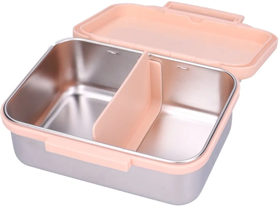 Kidzroom Nostalgia Broodtrommel 1,8L - Roze - afbeelding 3 van 6