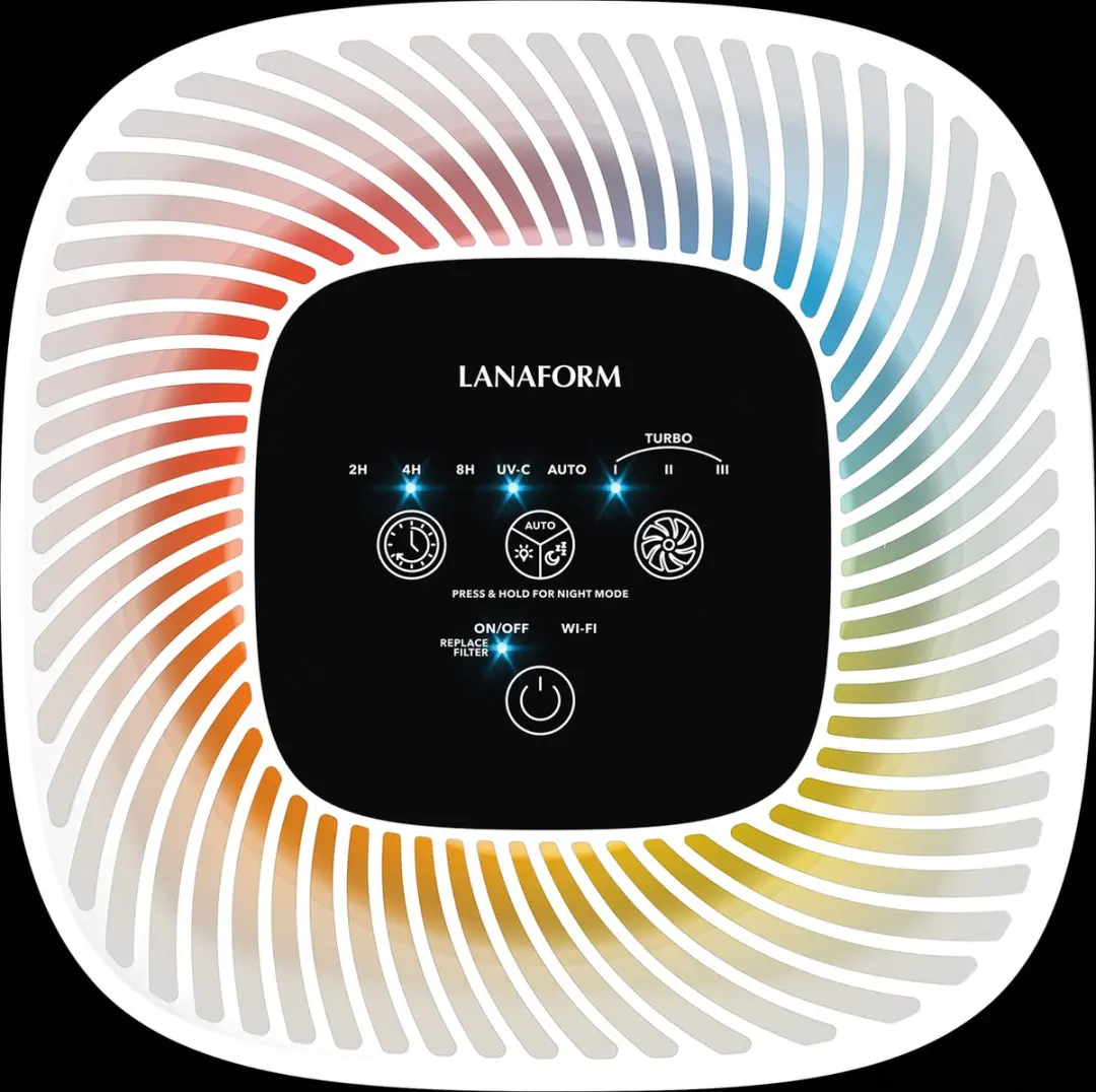 Lanaform AV-99C Luchtreiniger - HEPA H13, CADR 145 m³/h - Wit