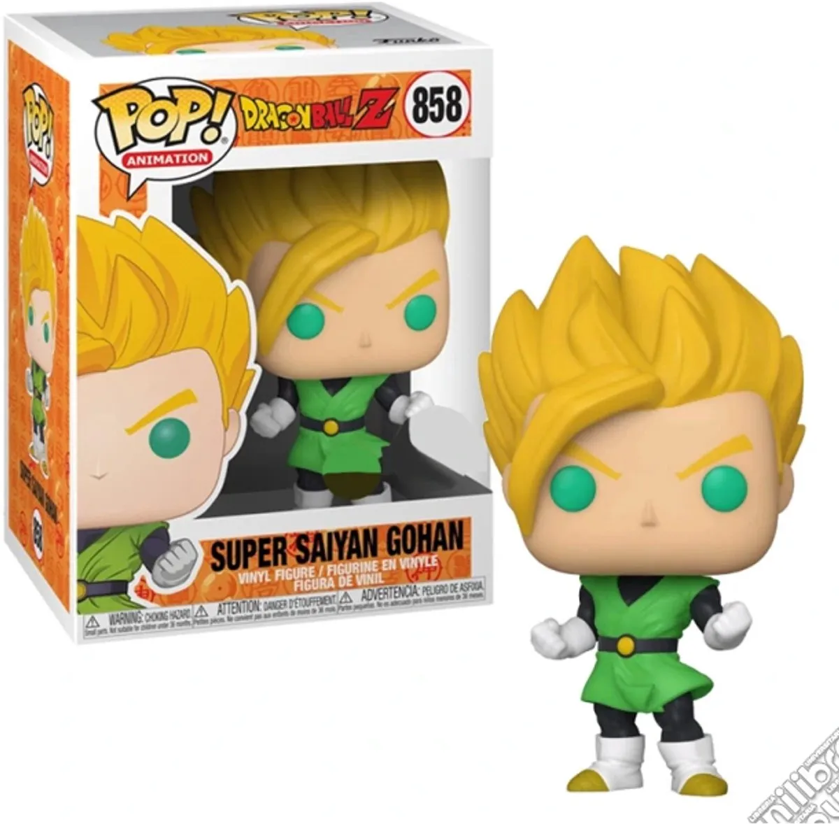 Funko Pop Animation Dragon Ball Z Super Saiyan Gohan #858 - Multi