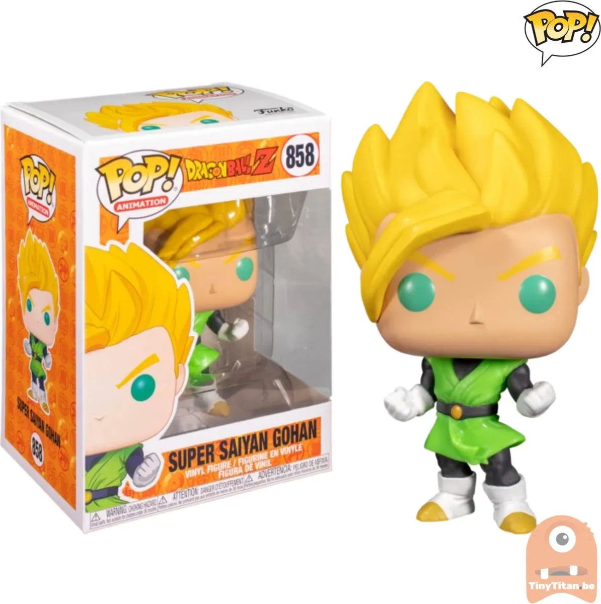 Funko Pop Animation Dragon Ball Z Super Saiyan Gohan #858 - Multi - afbeelding 6 van 6