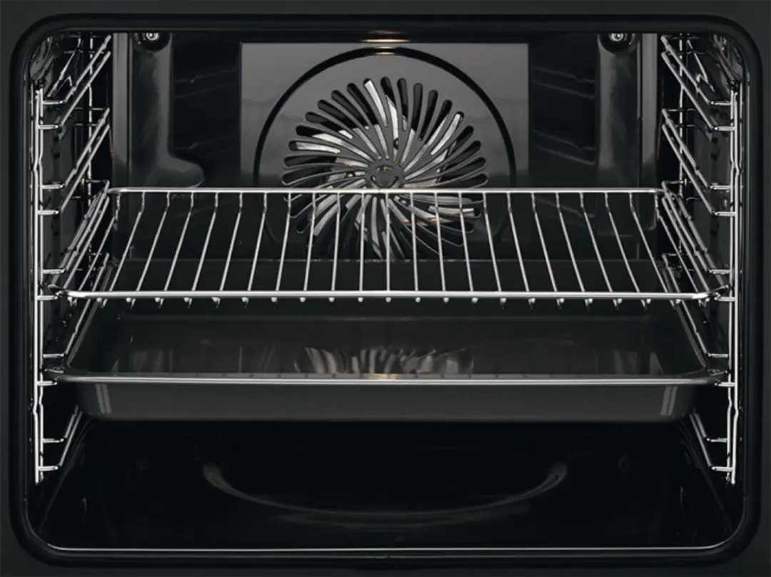 AEG BES331010M Inbouwoven 71L - 2790W - Zwart/Staal