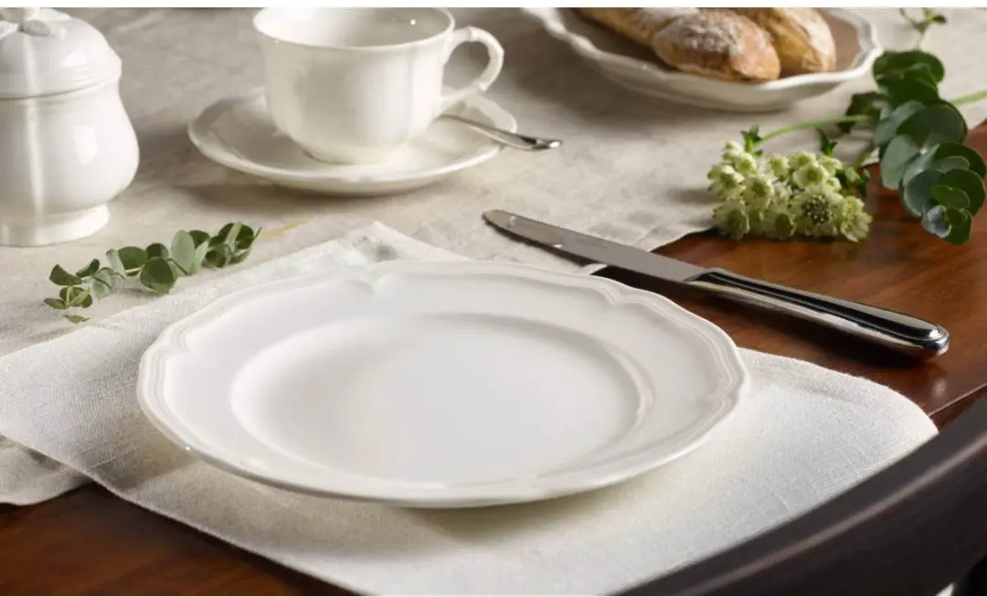 Villeroy & Boch Manoir Ontbijtbord 21cm - Wit