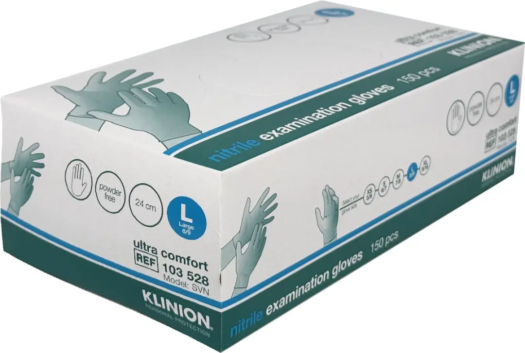 Klinion Nitril Handschoenen L