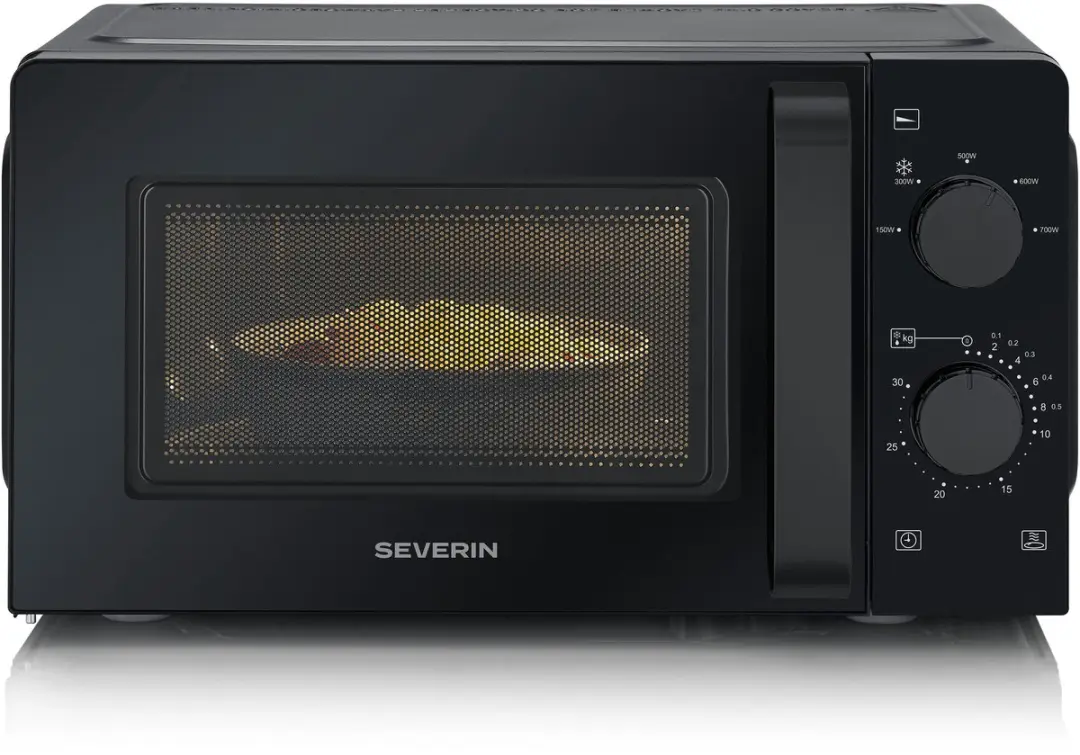 Severin MW 7580 Magnetron 700W - 19L - Zwart - afbeelding 6 van 6