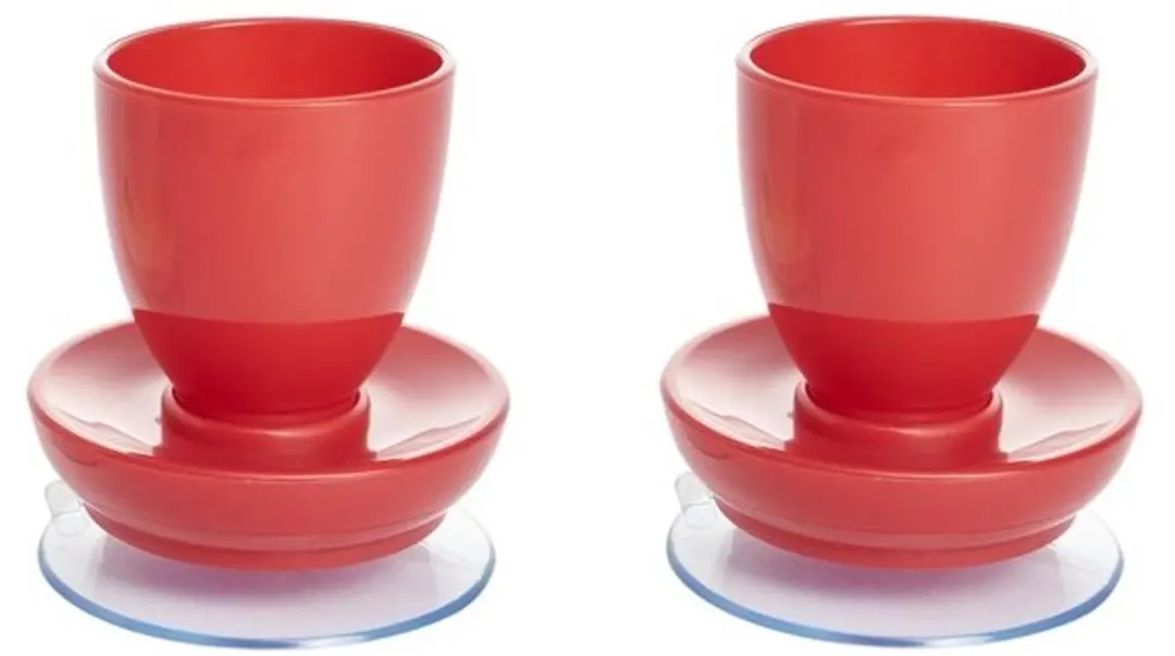 Vitility Elmira Eierdoppen - 2 Stuks - Rood - afbeelding 6 van 6