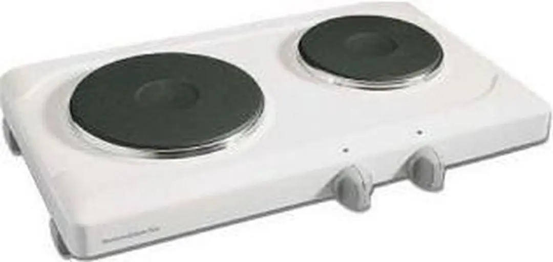 Rommelsbacher THS 2015 Dubbele Kookplaat - 2 Zones 145/180mm Wit