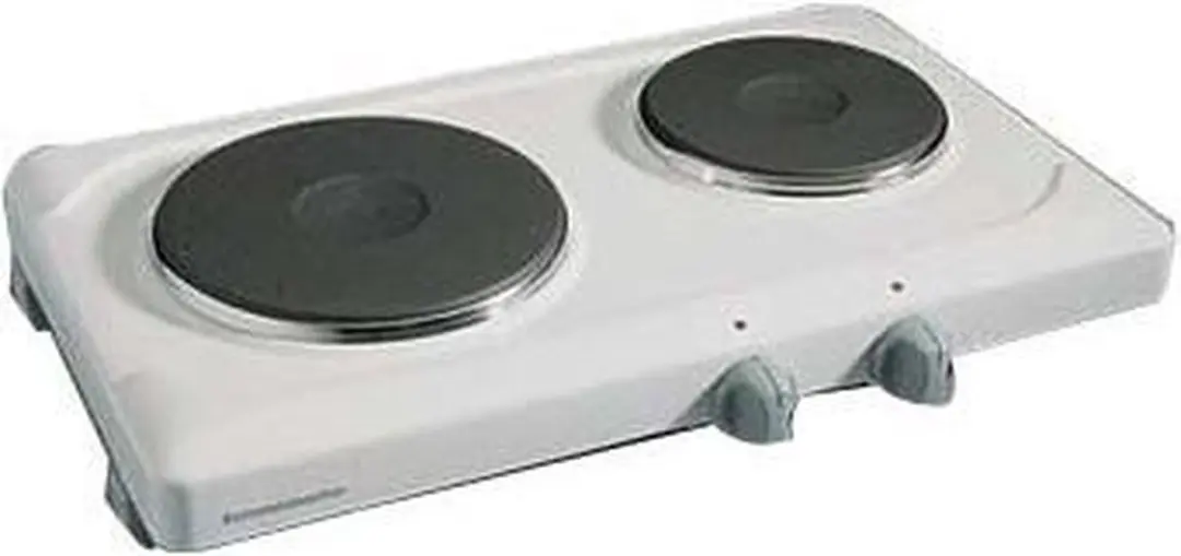 Rommelsbacher THS 2015 Dubbele Kookplaat - 2 Zones 145/180mm Wit