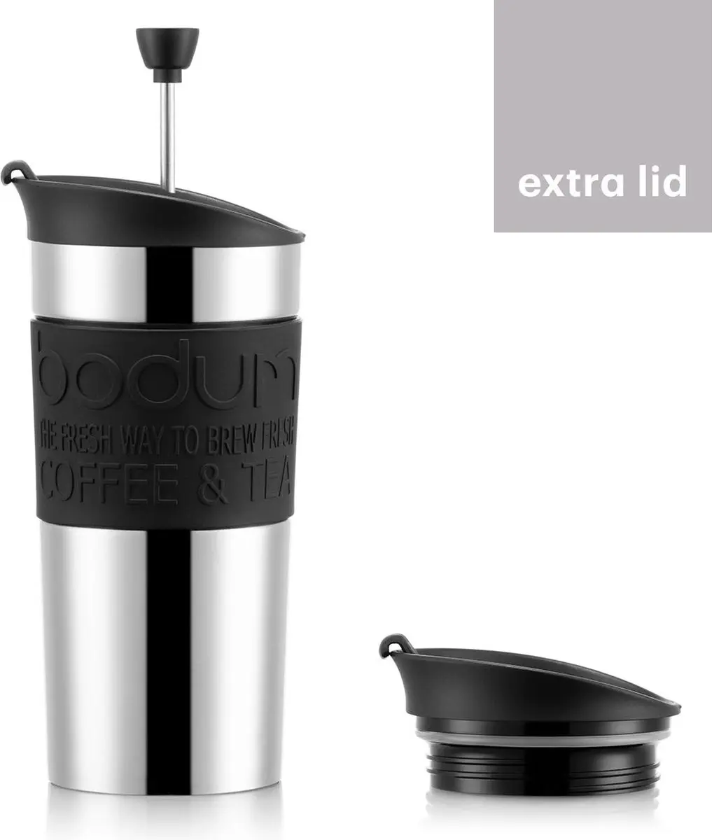 Bodum Travel Press K11067-01 - 350ml - Zwart