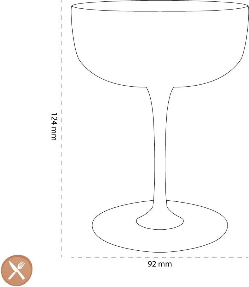 Villeroy & Boch Like Clay Champagneglazen - 2 Stuks - Bruin