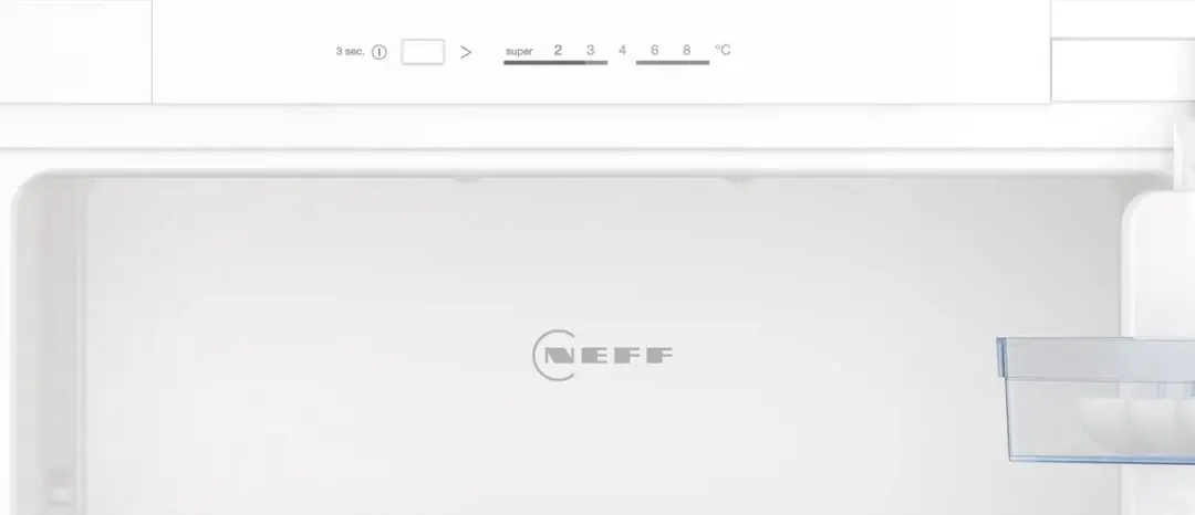 Neff KI1211SE0 Inbouw Koelkast 136L - Sleepdeur - Energieklasse E