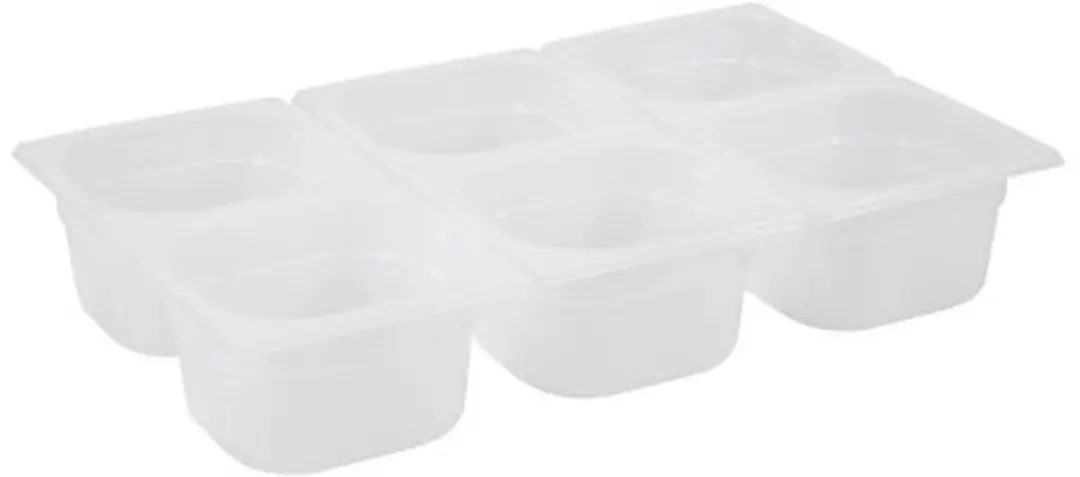 HENDI GN 1/6 Container 1,6L - Transparant