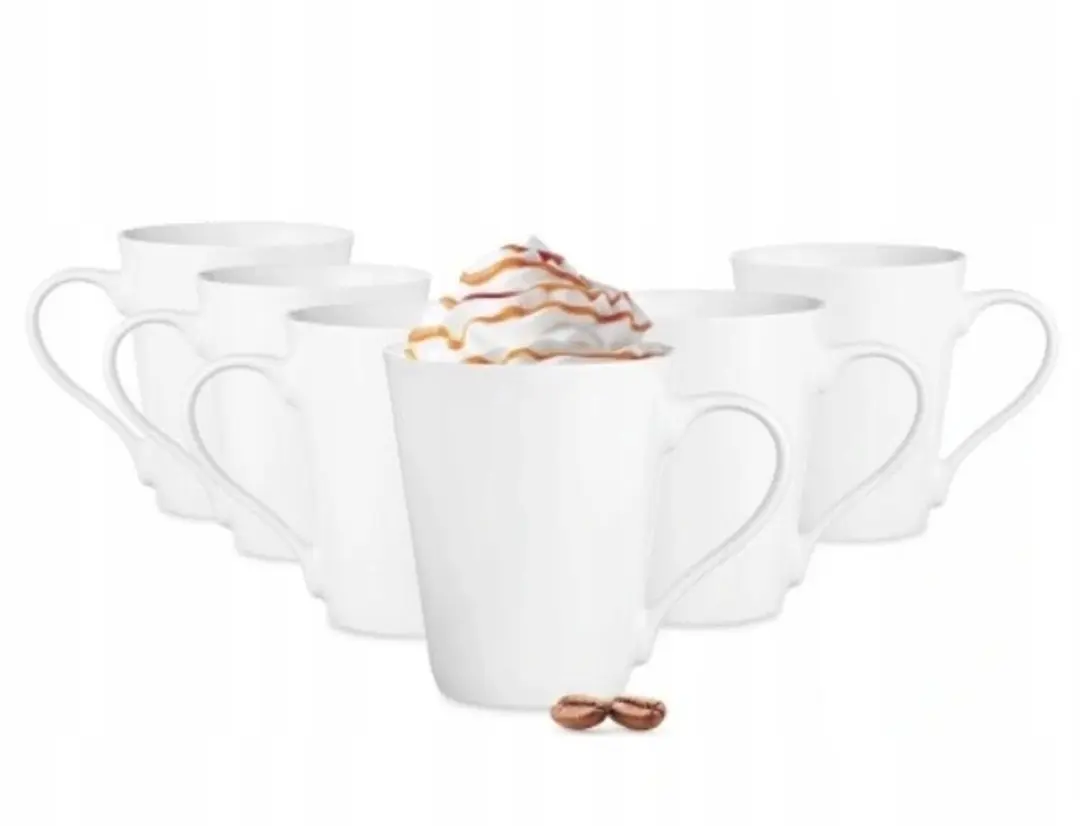 Maja Porseleinen Mokkenset 6 Stuks 250ml