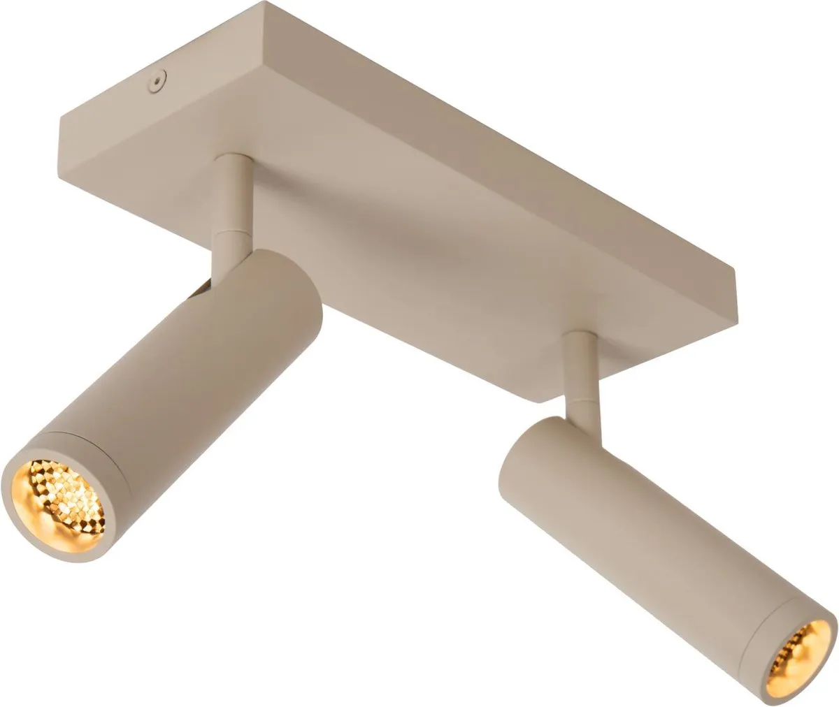 Lucide GRADO Plafondspot 2xGU10 Taupe