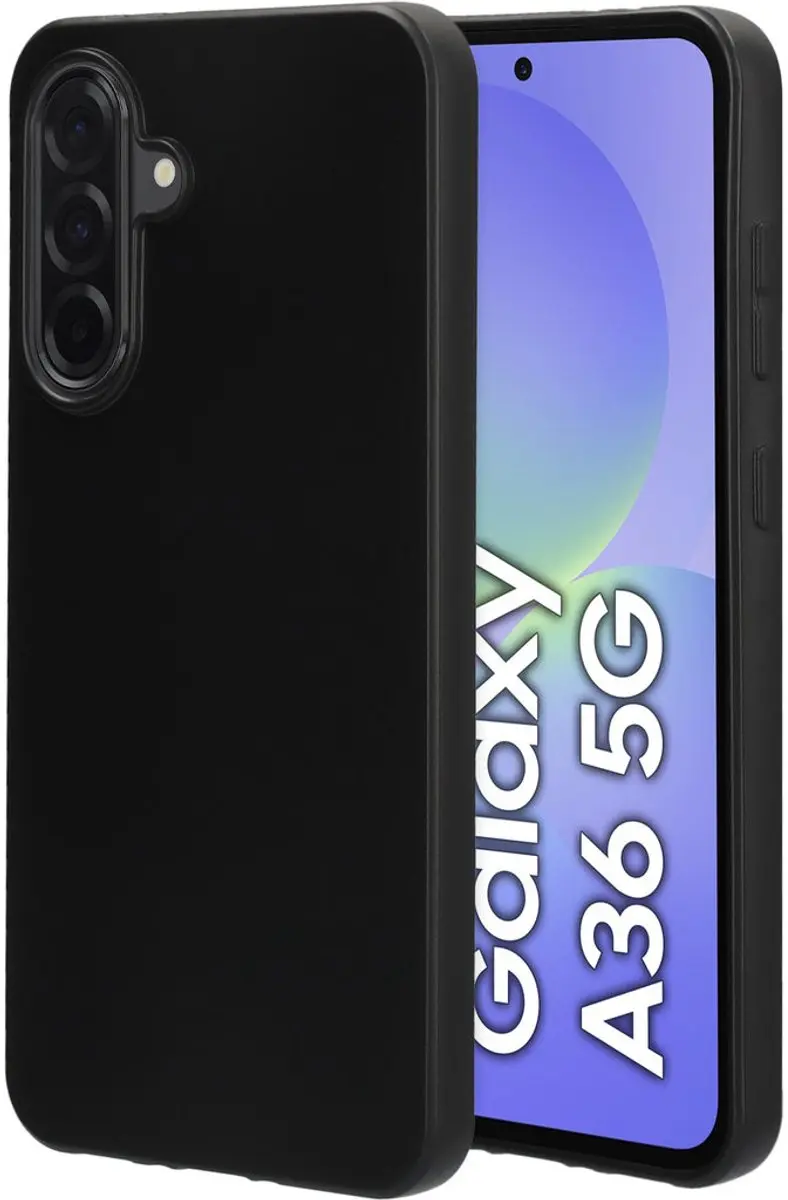 Mobiparts MP-128739 Hoesje Samsung Galaxy A36 - Zacht TPU Zwart - afbeelding 6 van 6
