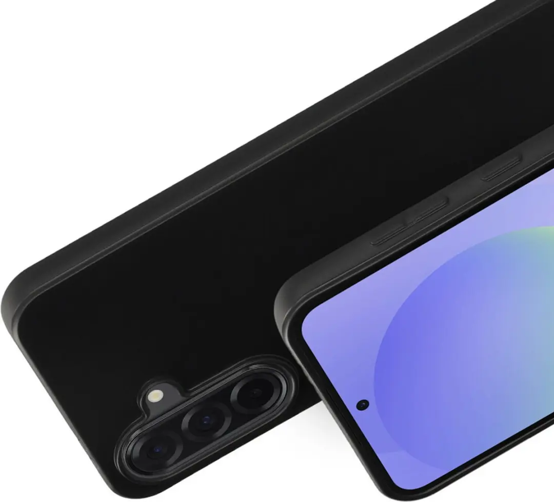 Mobiparts MP-128739 Hoesje Samsung Galaxy A36 - Zacht TPU Zwart