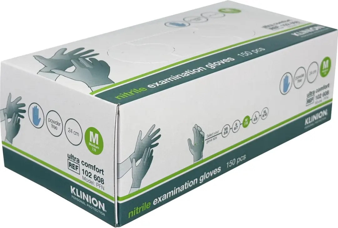 Klinion Nitril Handschoenen M
