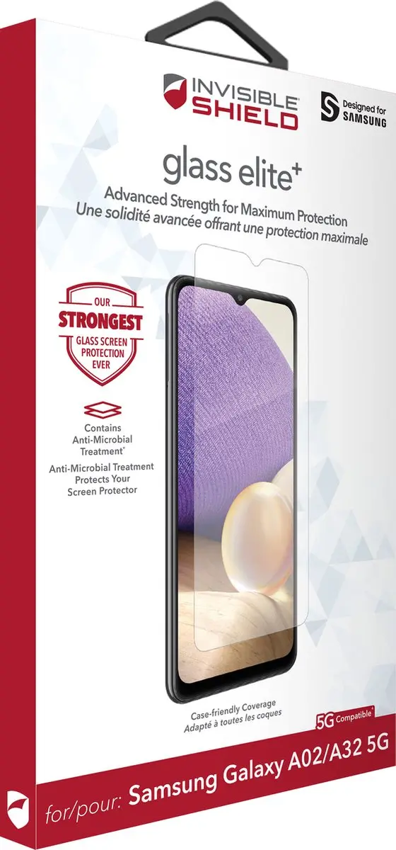 ZAGG InvisibleShield Glass Elite+ Samsung Galaxy A32 5G