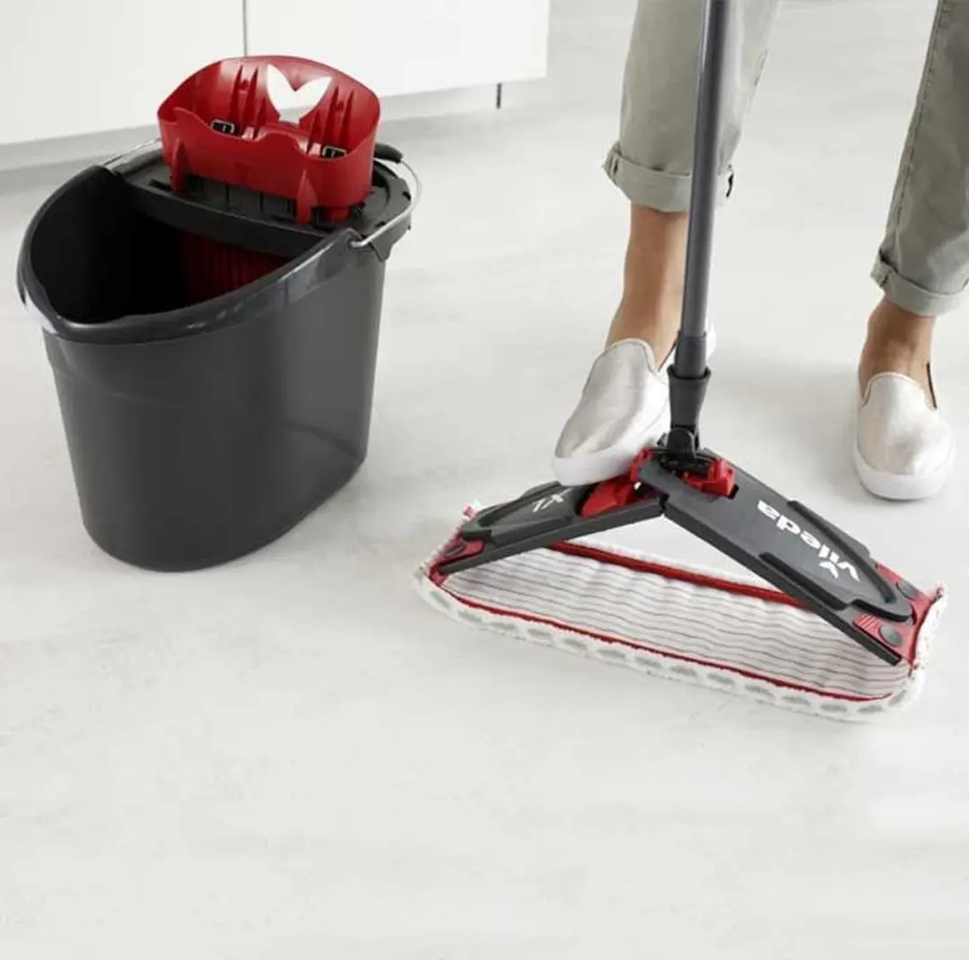Vileda Ultramat UltraMax Vloerwisser Set - Rood/Zwart