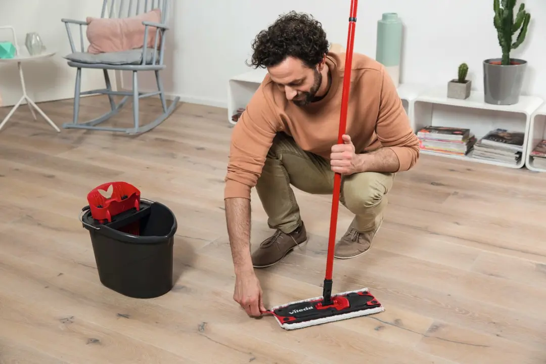 Vileda Ultramat UltraMax Vloerwisser Set - Rood/Zwart