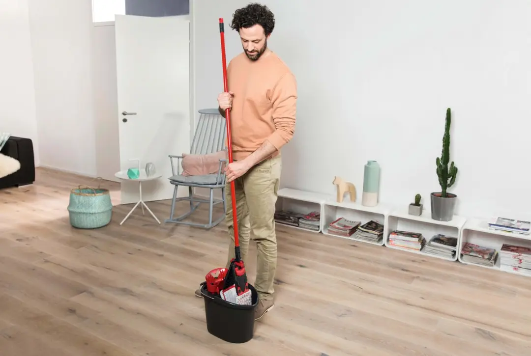 Vileda Ultramat UltraMax Vloerwisser Set - Rood/Zwart