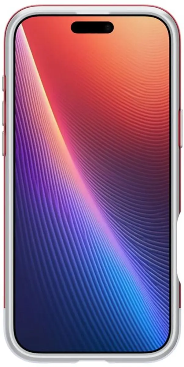 Spigen Classic C1 MagFit Hoesje iPhone 16 Pro - Rood - afbeelding 6 van 6