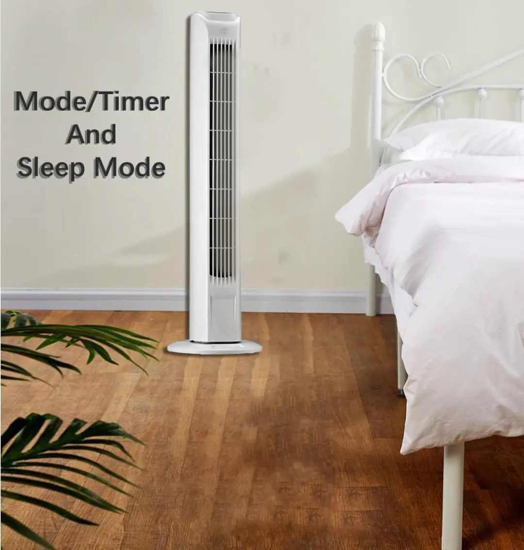 FlinQ Torenventilator 7813 - 45Nm - 3 Snelheden - Wit