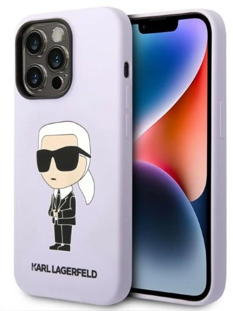 Karl Lagerfeld KLHCP14LSNIKBCU iPhone 14 Pro Hoesje