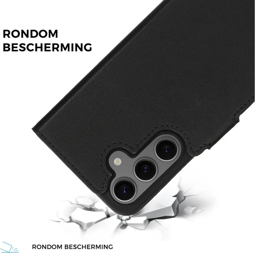 Mobiparts Classic Wallet Hoesje MP-5002097 - Samsung Galaxy S24 - 3 Pasjes - Zwart