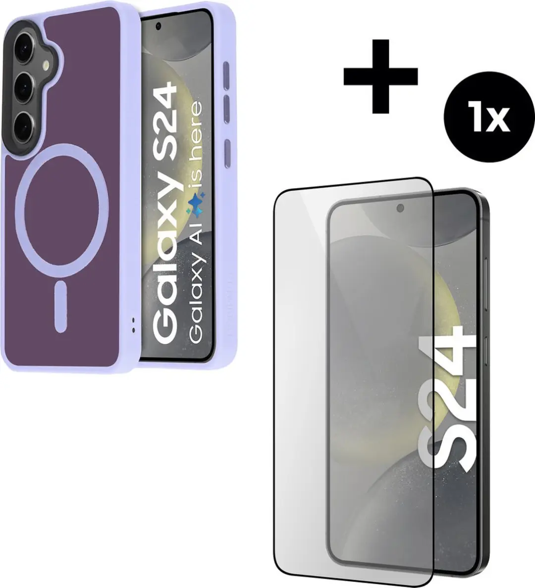 Mobiparts MP-5002081 MagSafe Hoesje Samsung Galaxy S24