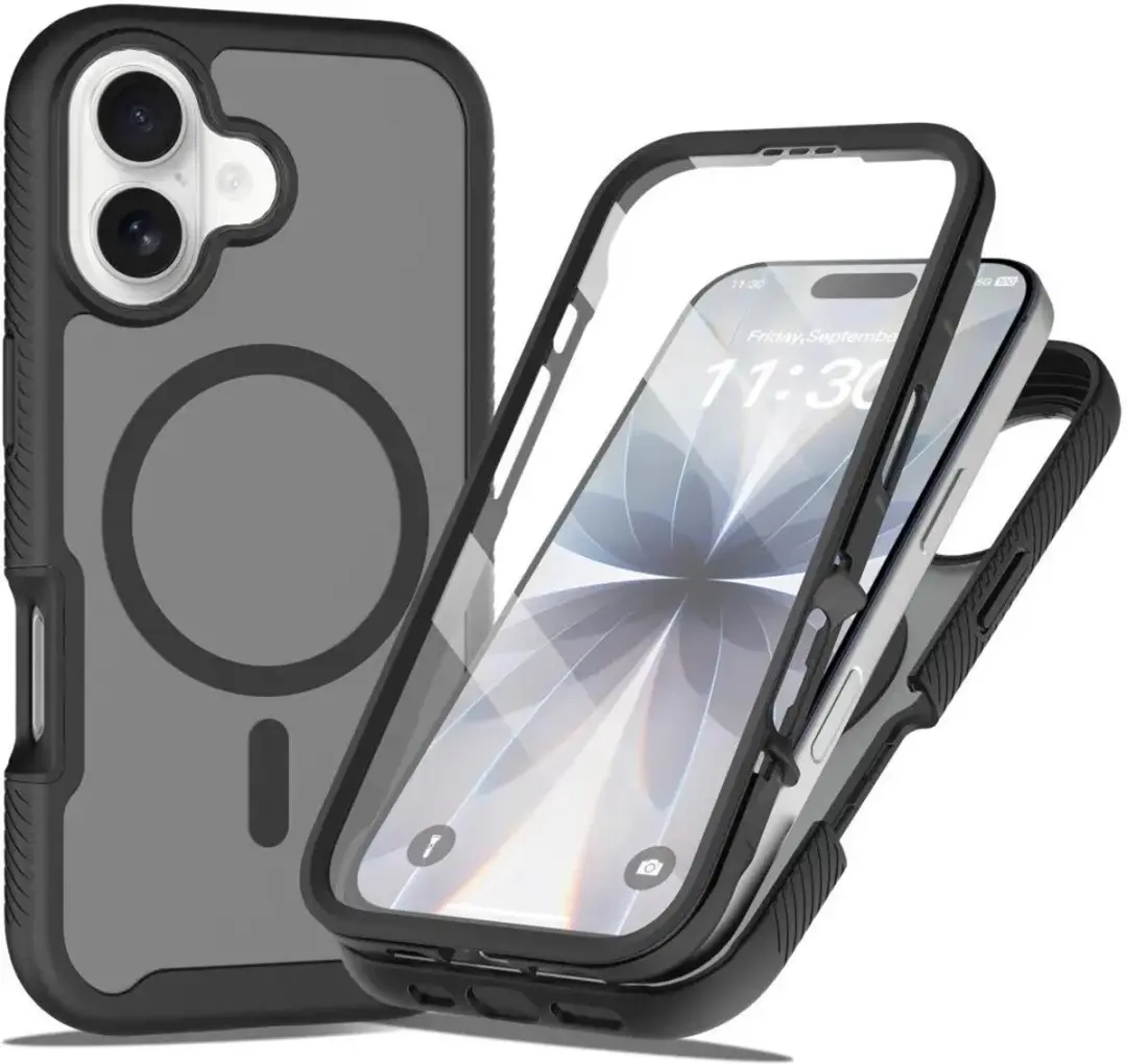 Selected by GSMpunt Apple iPhone 17 Hoesje Matte Zwart